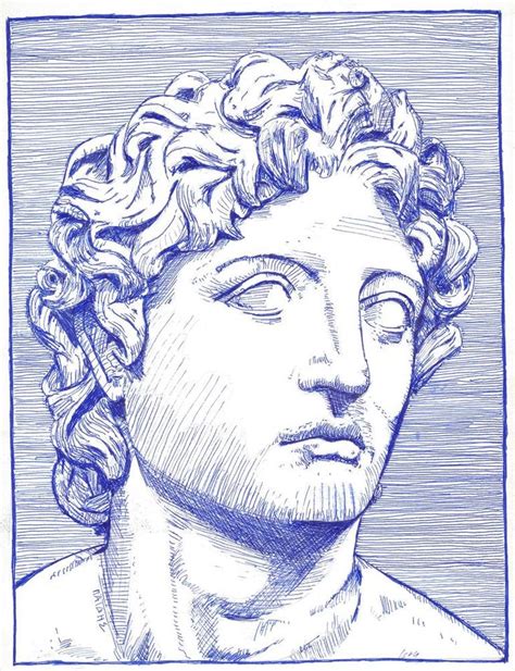 Alexander The Great Drawing By Grigorios Paidis Saatchi Art In 2024