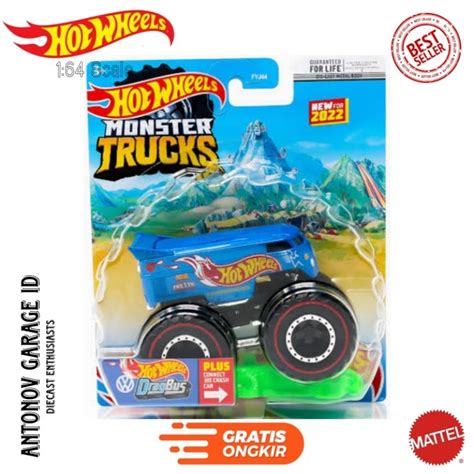 Jual Hot Wheels Monster Trucks VW Drag Bus Super Treasure Hunt THS Limited Shopee Indonesia