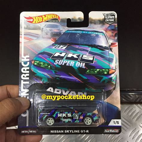 Reserved Hot Wheels Nissan Skyline Gt R R Hks Hotwheels Premium Car Culture Open