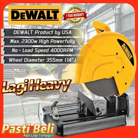 Dewalt Usa D W Cut Off Saw Chop Saw Mesin Potong Besi