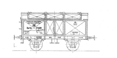 ZANDER HEBA Eisenbahnarchiv Güterwagen Zweiachsige Güterwagen