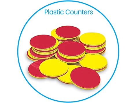 Plastic Math Counters for Kids