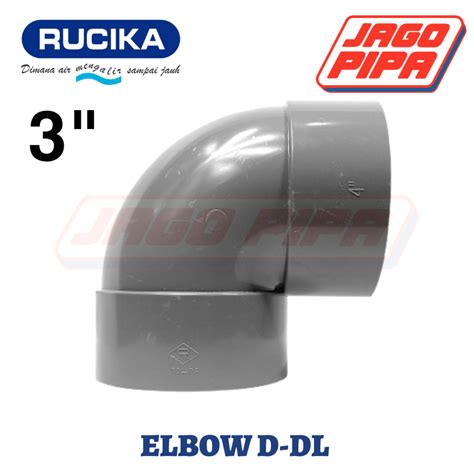 Jual Rucika Elbow D Inch Knee Knie Keni Siku Fitting Pvc D Dl