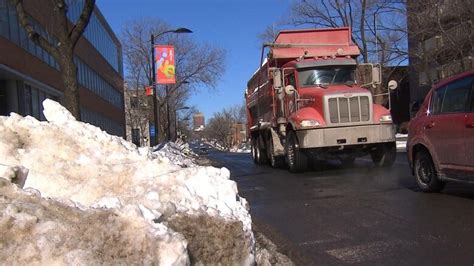 Just over half of snow cleared from City of Montreal sidewalks, streets ...