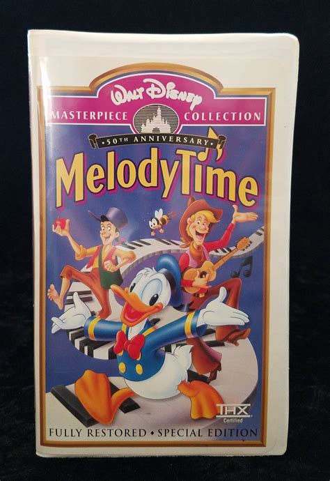 Set Of 2 Disney Vhs Videos Melody Time And Fun And Fancy Free Etsy