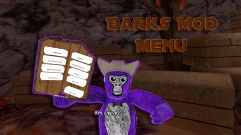 Gtag Barks Mod Menu Showcase Youtube