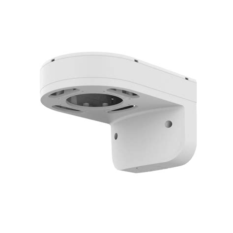 Soporte De Pared Poste Para C Pula Blanco Hanwha Vision Latam