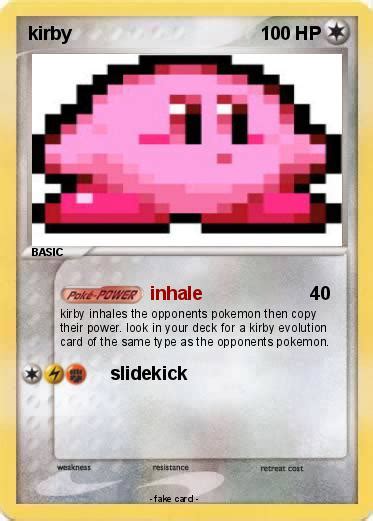 Pokémon Kirby 4999 4999 Inhale My Pokemon Card