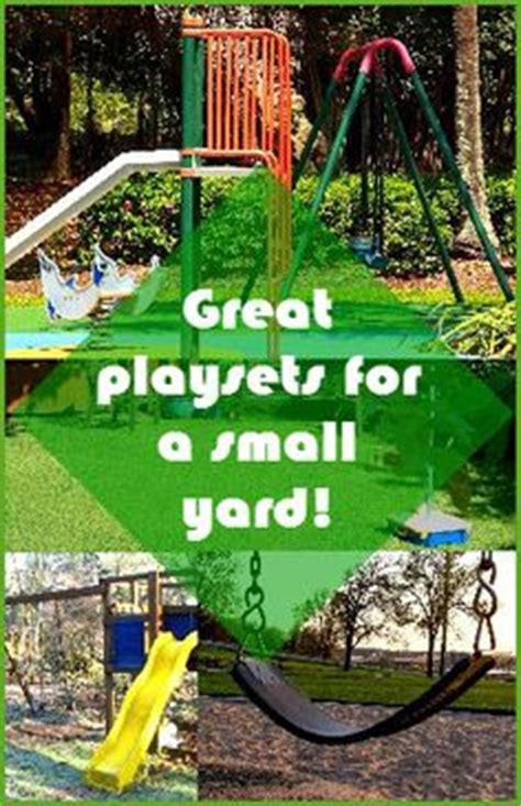 31 Best Playsets for Small Yards ideas | backyard playground, backyard ...