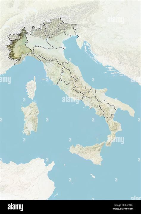 Piedmont Map Hi Res Stock Photography And Images Alamy