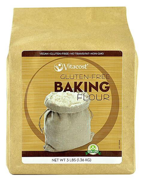 Non Gmo And Gluten Free Lbs Kg Vitacost Baking Flour