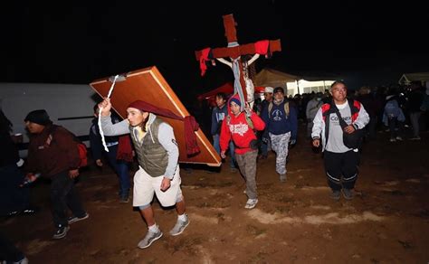 Miles de peregrinos llegaron al Santuario del Señor de Chalma