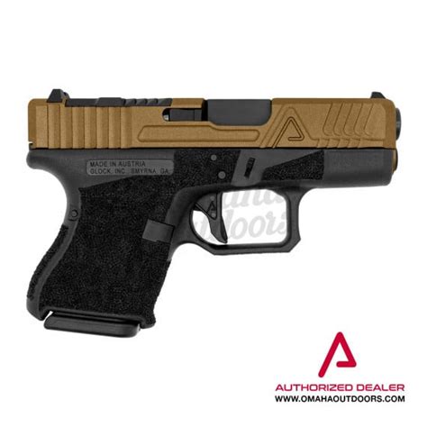 Agency Arms Mod Glock Gen Field Pistol Rd Burnt Bronze Slide