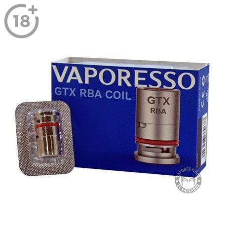 Vaporesso Gtx Rba Coil Vapores Finos El Vapeador Desde 2016