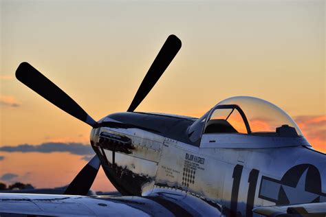 Wallpaper Sunset Mustang Warbird Oshkosh Airventure P51 1024x683