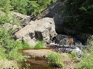 Craig Lake State Park - Nelligan Creek Falls Baraga County MI Fishing ...