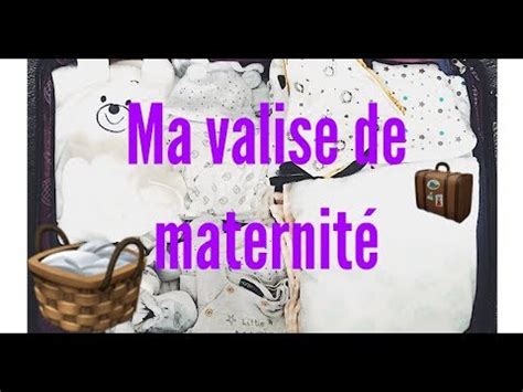 Ma valise de maternité YouTube