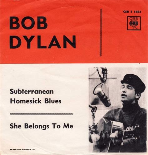 Bob Dylan - Subterranean Homesick Blues | Bob dylan, Dylan, She belongs ...