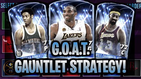 The Goat Gauntlet Strategy For Top Reward Nba K Mobile Season