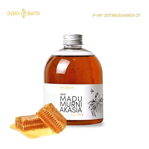 Jual Dari Bumi Madu Murni Akasia Gr Raw Honey Asli Shopee Indonesia