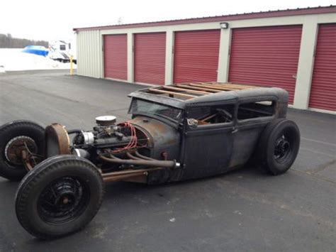 Find New 1928 Ford Model A Tudor Sedan Hot Rod Rat Rod 401 Buick Nailhead In Caledonia