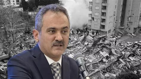 Bakan Özer duyurdu Deprem bölgesindeki 4 ilde eğitim kademeli