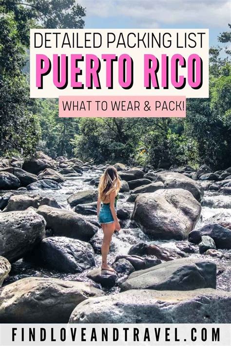 What To Wear In Puerto Rico Packing List Puerto Rico Vacation Puerto