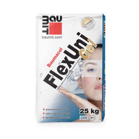 Baumit Baumacol Flexuni Gel Visokofleksibilno Ljepilo Kg Vidam Webshop