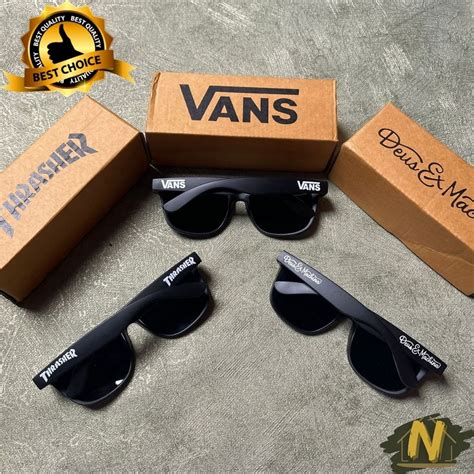 Jual Sunglasses Thrasher Vans Kacamata Hitam Aksesoris Fashion