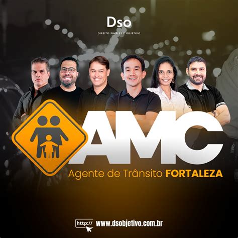 Combo Curso AMC Fortaleza Agente de Trânsito Direito Simples e