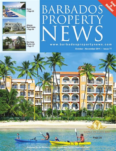 Barbados Property News Issue 77 By Hiltop Publications Ltd Issuu