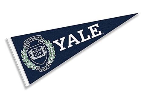 Yale Flag In 2022 College Flags Pennant Banner