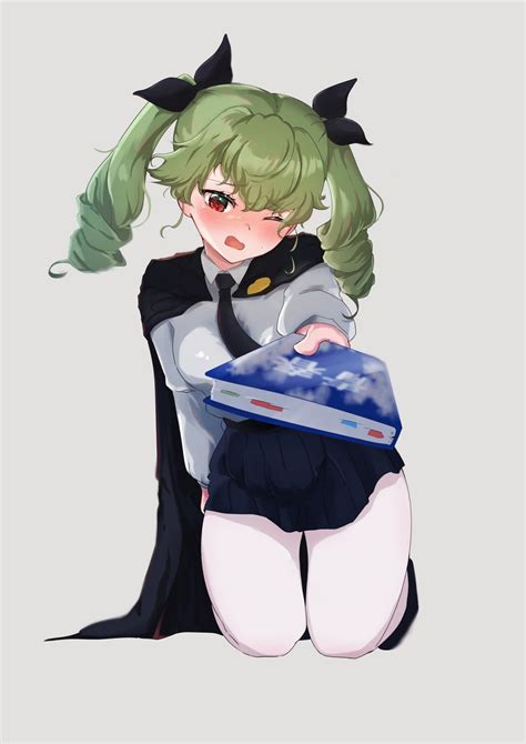 Anchovy Girls Und Panzer Drawn By Tenpura32200 Danbooru