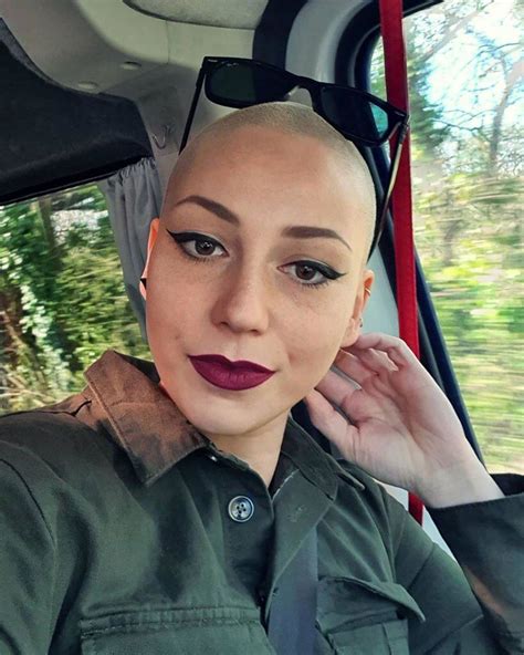 Pin By Andrea Slim On Hair Short Shorter SHAVED Shaved Head