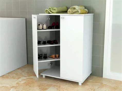 Mueble Zapatero Tecnomobili Puertas Blanco Sa Color Blanco