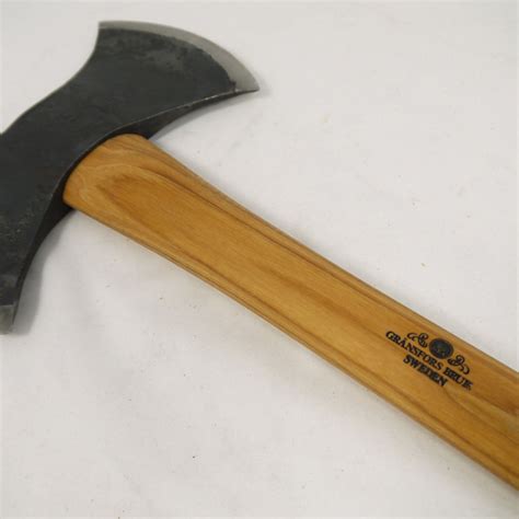 Gr Nsfors Bruk Double Bit Throwing Axe Woodsmith