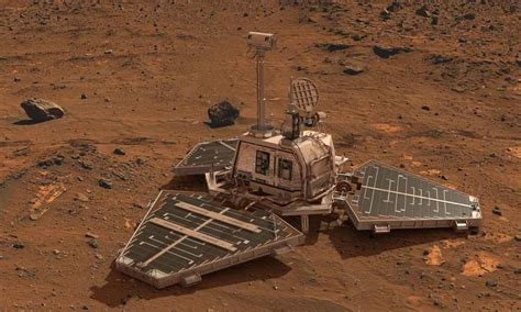 NASAs Pathfinder Space Probe Lands On Surface Of Mars