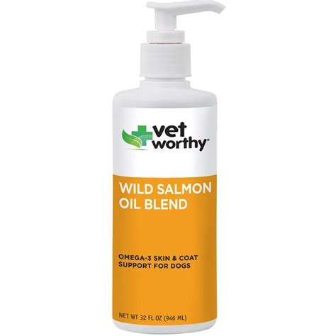 Zesty Paws Wild Alaskan Salmon Oil Liquid Skin And Coat Supplement For