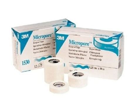 3m Micropore Medical Tape Skin Friendly Paper 12 Inch X 10 Yard Box