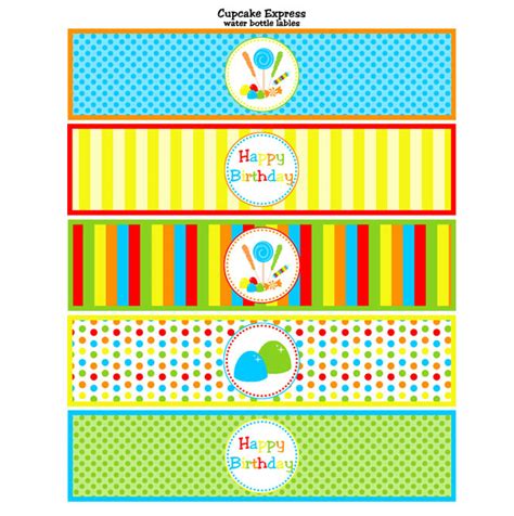 Free Printable Water Bottle Labels For Baby Shower Template Business