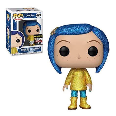 Funko Pop! Movies: Coraline - Coraline in Raincoat Diamond Edition ...