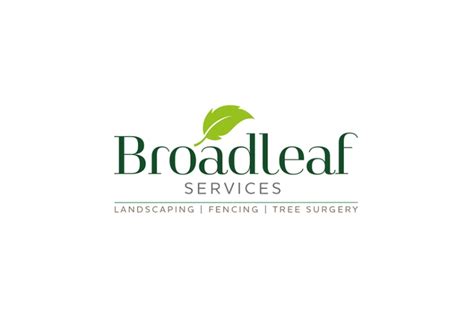 broadleaf services logo richard parker design