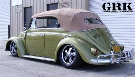 Pin By Current Slides On Cal Look Vw Bug Convertible Beetle