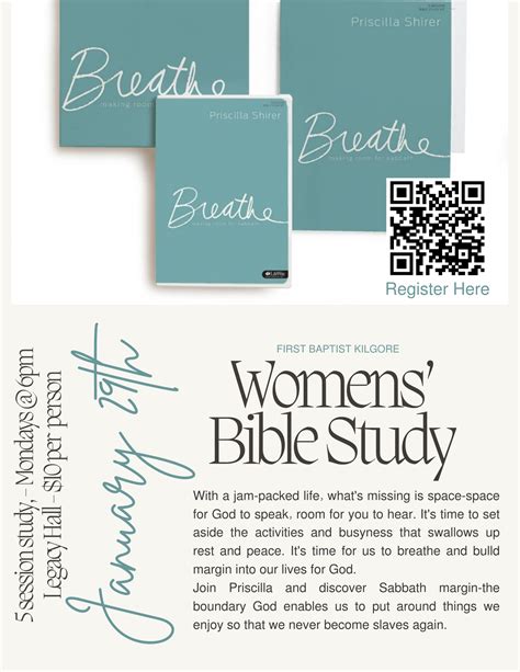 Ladies Bible Study First Baptist Church Kilgore