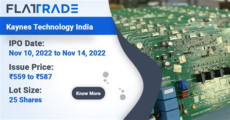 Kaynes Technology India Ltd Ipo Flattrade Kosh