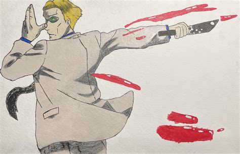 Painting of Nanami I did : r/JuJutsuKaisen
