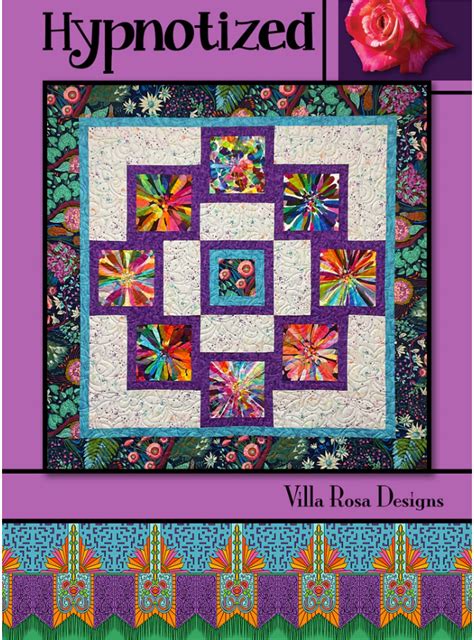 Villa Rosa Designs Hypnotized Quilt Pattern 609670631394