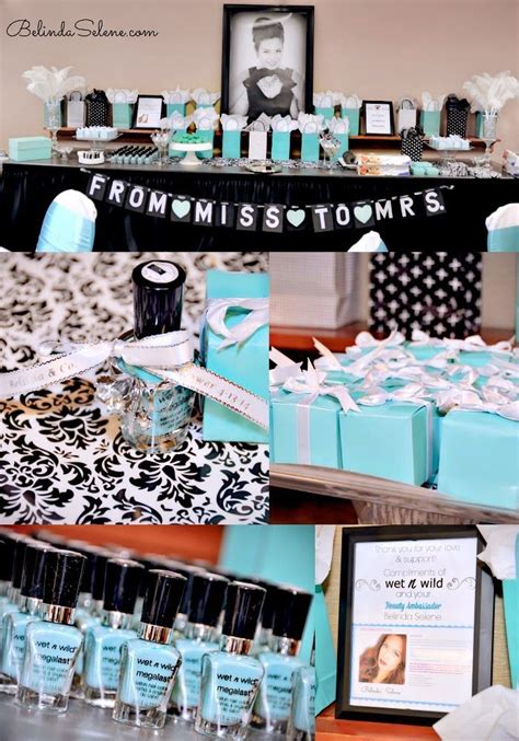 Tiffany And Co Themed Bridal Shower Breakfast At Tiffany S Party By Beauty Blogger Belinda