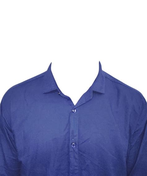 Chemise Bleue Officielle Pour Photo De Passeport Ou Photo D Identit