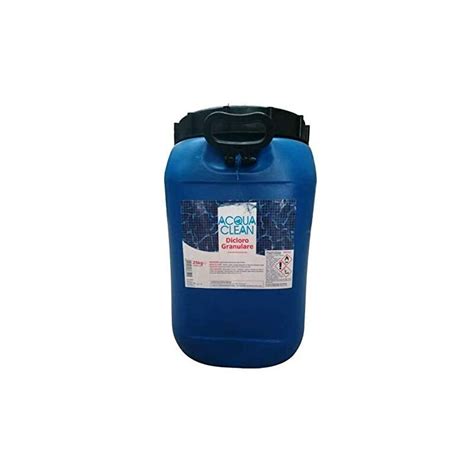 DICLORO GRANULARE ACQUA CLEAN A RAPIDA CLORAZIONE KG 25